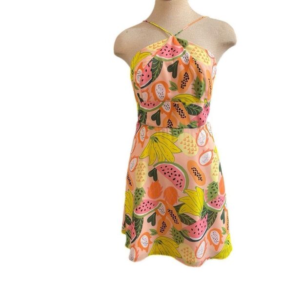 Hutch Multicolor Tropical Mini Dress - Picture 2 of 12